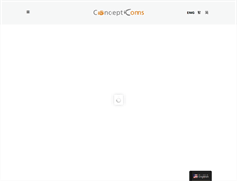 Tablet Screenshot of conceptcoms.hk